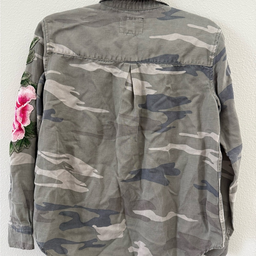 Rails Marcel Embroidered Camo Shirt - Picture 7 of 8